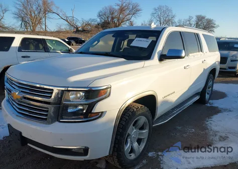 2016 Chevrolet Suburban Ltz from USA, damaged, VIN 1GNSKJKC9GR200484